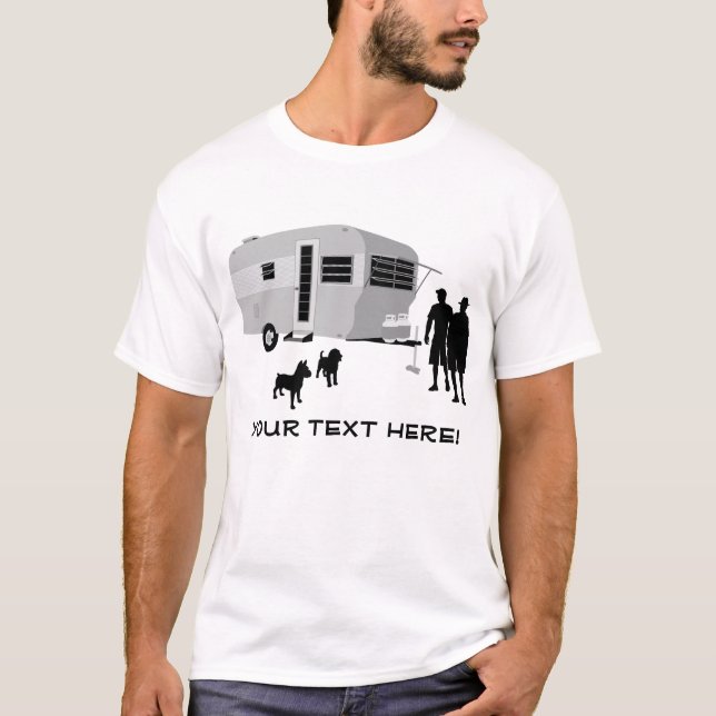 SU SUBTÍTULO: Camiseta del parque de caravanas (Anverso)