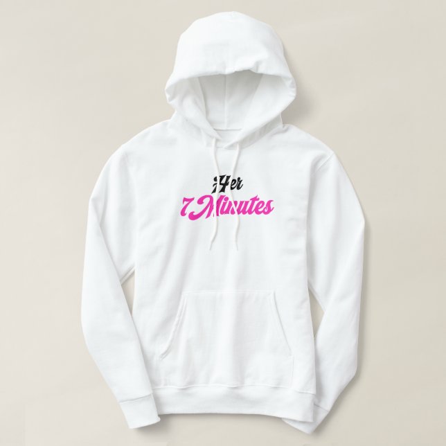 Su sudadera con capucha a juego de 7 Minutos (Diseño del anverso)