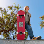 Su tabla de skateboard de análisis de código QR In<br><div class="desc">Elegir colores - Tu código QR Explorar información Personalizado Colores de texto Empresas promocionales personalizadas o Regalo personal moderno - Añadir tu código QR - Imagen o logotipo - foto / Texto - Nombre u otra información / mensaje - Redimensionar y mover o eliminar / añadir elementos - Imagen /...</div>