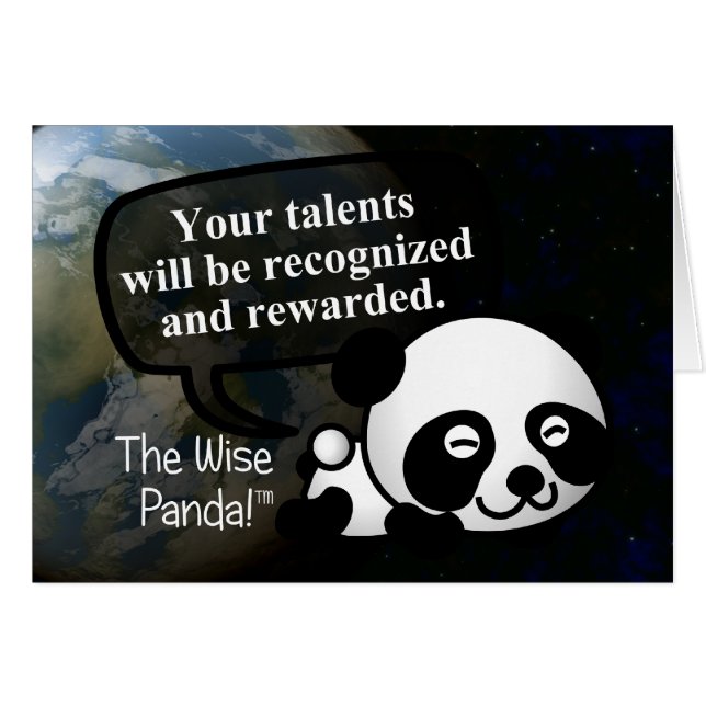 Su talento será reconocido y recompensado (Anverso (Horizontal))