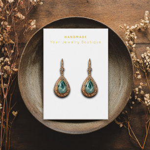 Su tarjeta de visita de empresa hecha a mano