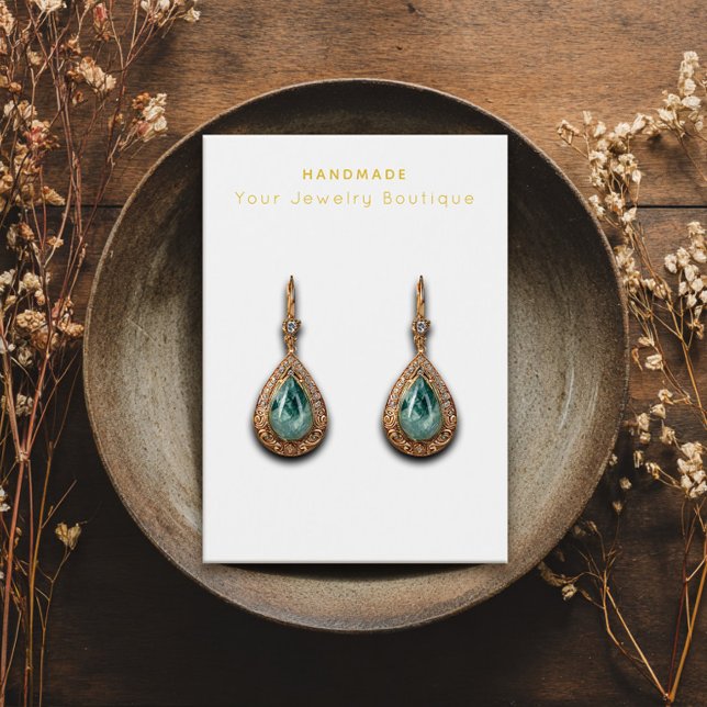 Su tarjeta de visita de empresa hecha a mano (Subido por el creador)