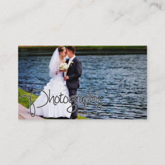 Su tarjeta de visita de la fotografía de la foto