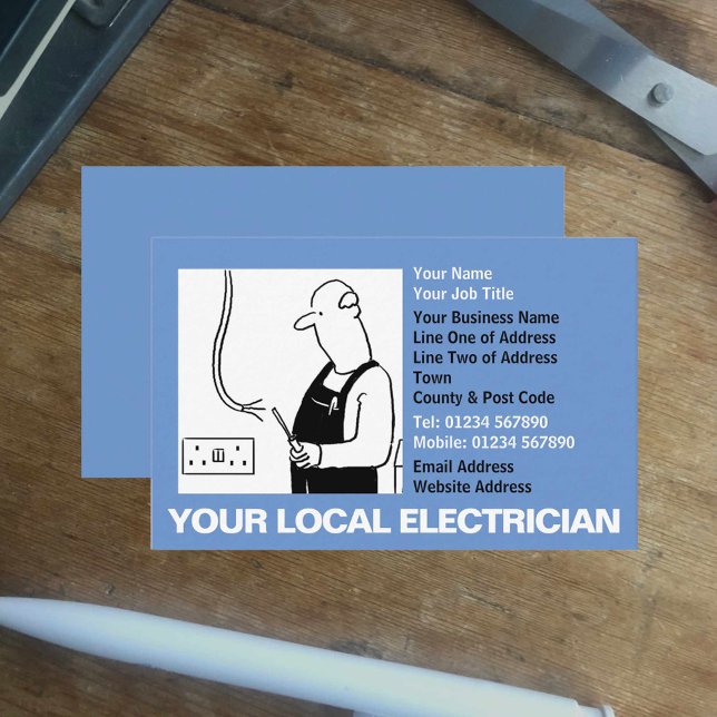 Su tarjeta de visita electrónica local (Subido por el creador)