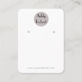 Su tarjeta de visualización de retenes de logotipo