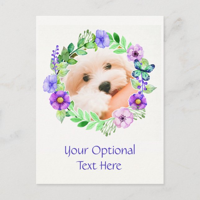 Su tarjeta postal de personalizado de fotograma de (Anverso)