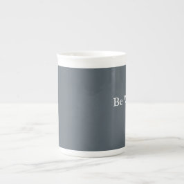 Su taza de encargo de la porcelana de hueso