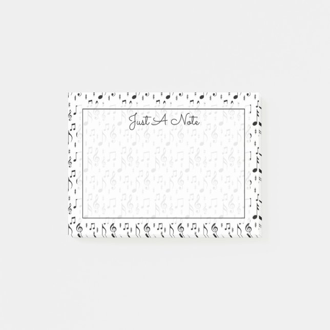 Su texto | Notas musicales (Anverso)