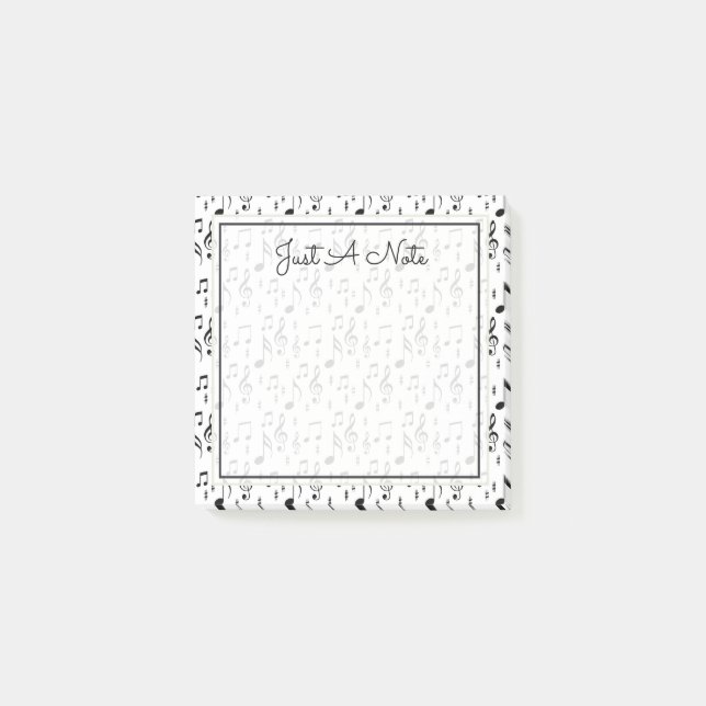 Su texto | Notas musicales (Anverso)