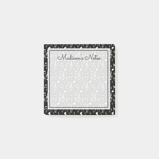 Su texto | Notas musicales (Anverso)