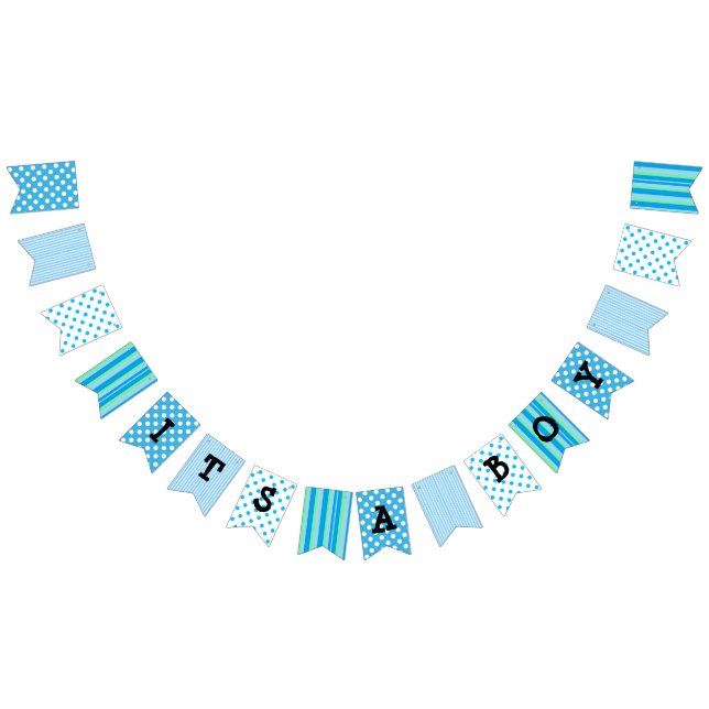 Su un muchacho, bandera azul de la bandera de Baby (Todo)