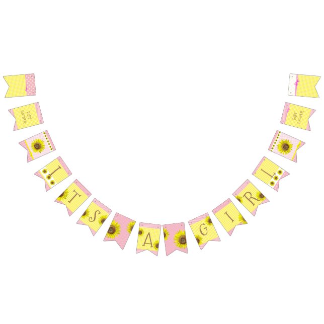 Su una bandera de Baby Shower del girasol del (Todo)