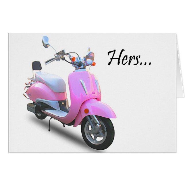 Su vespa (Anverso (Horizontal))