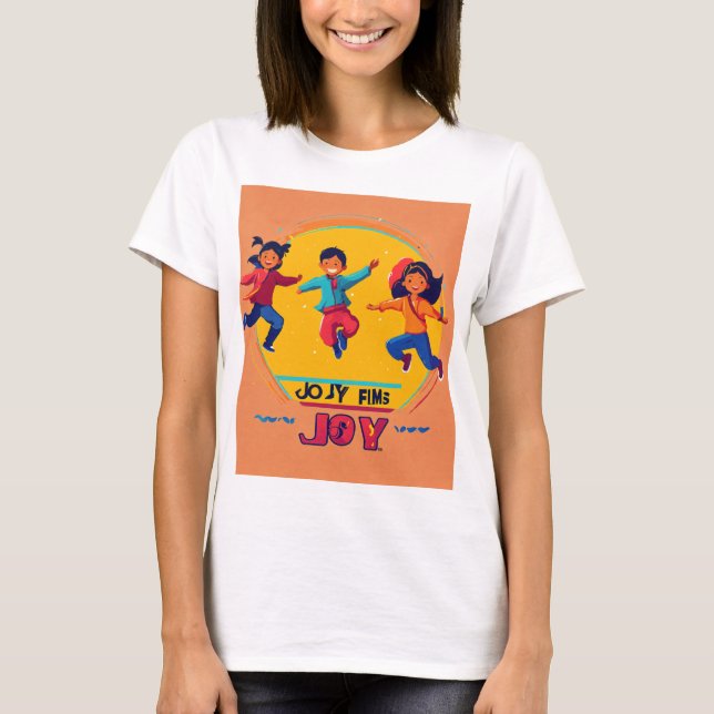 su vibrante diseño de camisetas tiene una pluma al (Anverso)