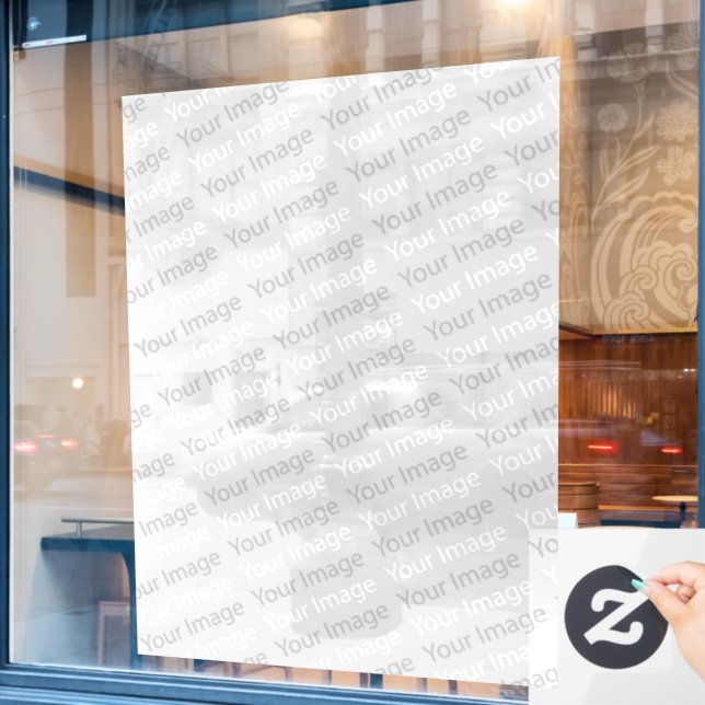 Su vinilo para ventana de imagen (Ventana de cafetería)