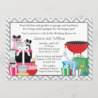 Su y el suyo invitación de la ducha de la boda