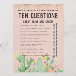 Su y sus diez preguntas Boda juego