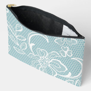"Suave apariencia floral de encaje" Bolsa de impre