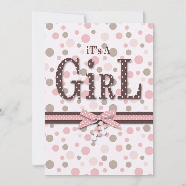 Suave como tarjeta de la invitación del chica del (Anverso)