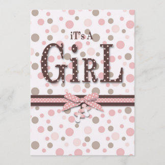 Suave como tarjeta de la invitación del chica del