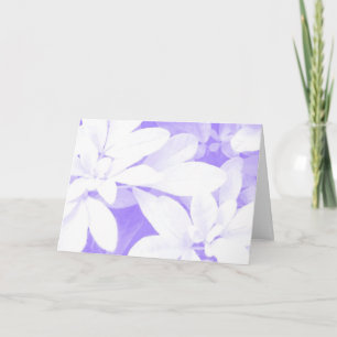 Suave deja la tarjeta morada "Feliz Día de la Madr