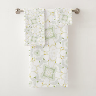 Suave Floral Geométrico Neutral