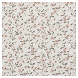 Suave tela floreada rosa Wildflower Vintage Boho 7