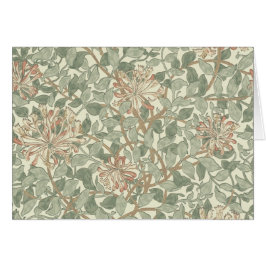 Suave Verde Vintage William Morris Madreselva
