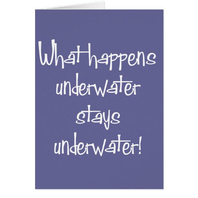 Subacuático (Frente)