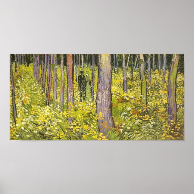 Subcrecimiento con dos figuras Van Gogh Bella Arte (Frente)