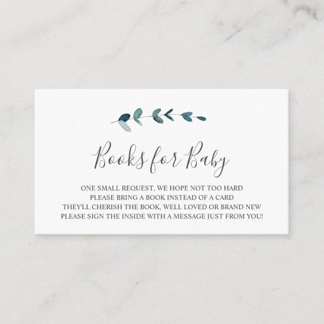 Subdivisión de Eucalyptus Libros para la tarjeta d (Anverso)