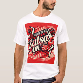 Sube el calor, camiseta de Salsa - picante