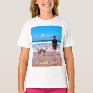 Sube la camiseta de regalo con la foto de tu masco
