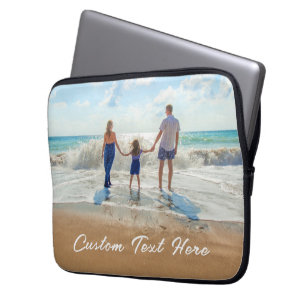 Sube la foto de tu familia Funda para portátil con