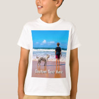 Sube la foto de tu mascota Camiseta regalo con tex