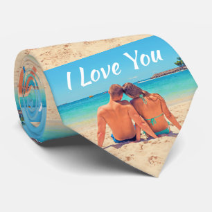Sube tu foto Corbata Regalo Texto - Te Amo