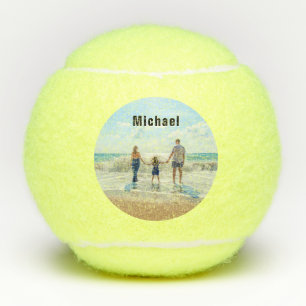 Sube tu foto Pelotas de tenis personalizadas con n