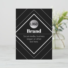 Sube tu logotipo y diseño de texto personalizable