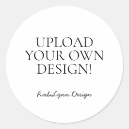 Sube tu propio diseño, impresión de pegatinas pers