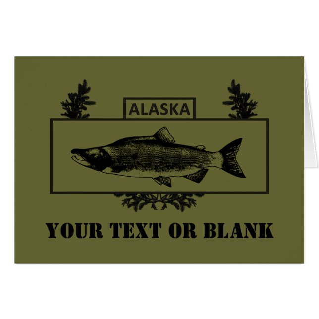Subediada insignia de pescador de combate Alaska (Anverso (Horizontal))