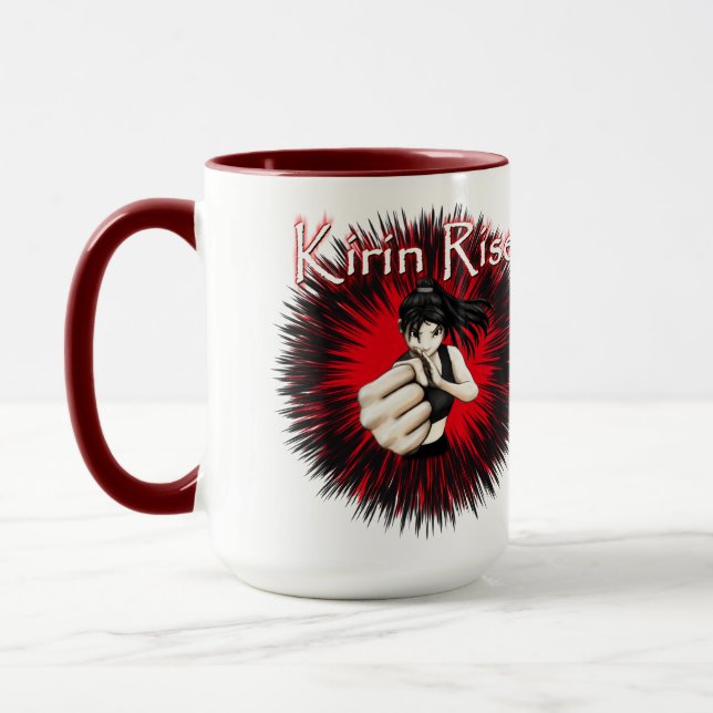 Subida de Kirin taza de café de 15 onzas (Izquierda)