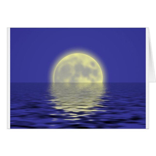 Subida de la luna (Anverso (Horizontal))