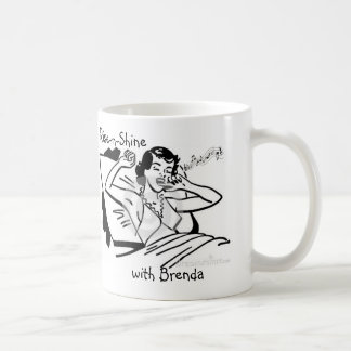 Subida-n-Brillo con la taza de café de Brenda
