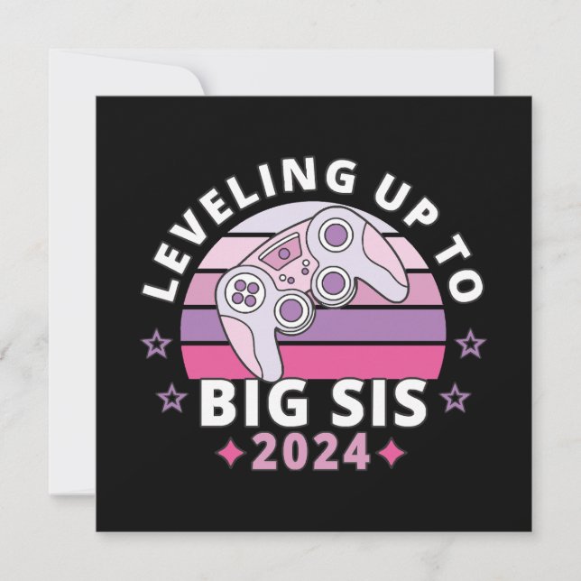 Subiendo De Nivel A Hermana Mayor 2024 Chicas (Anverso)
