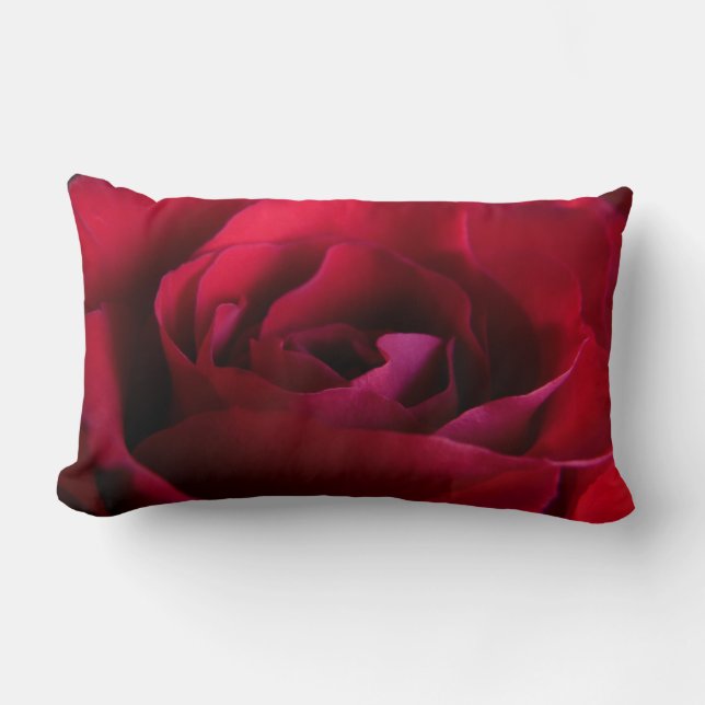 Subió almohadas rojas almohadas rosa rosadas Decor (Anverso)