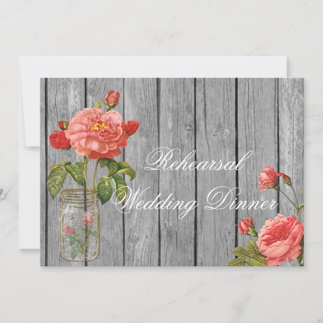 Subió de tarjeta de la invitación de la boda del (Anverso)