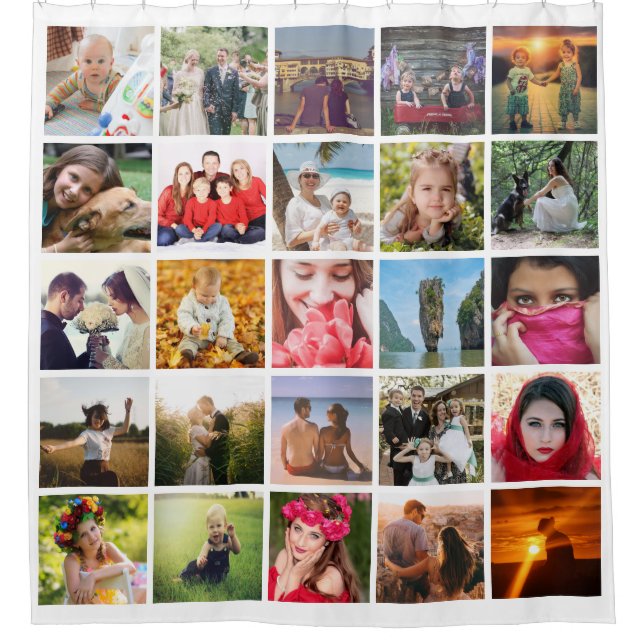 Subir cortina de ducha de fotos (Anverso)