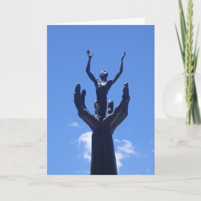 Subir por encima, Omaha, NE - tarjeta (Anverso)