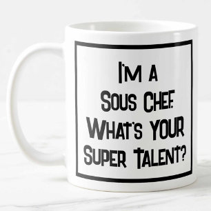 Subjefe Super Talento. Taza de café