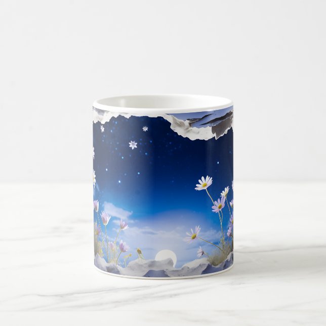 Sublimación del ajuste de la taza estrellada noctu (Centro)